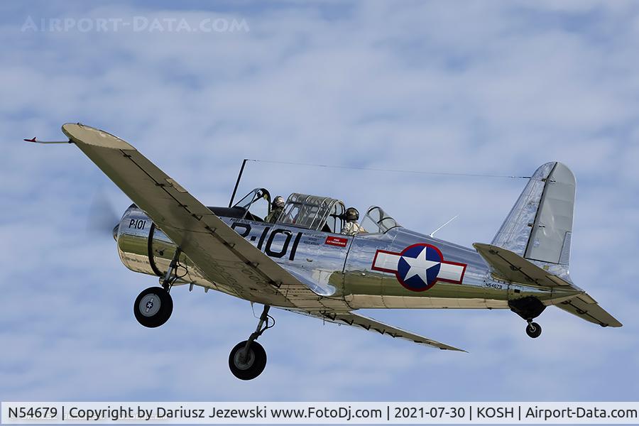 N54679, 1941 Consolidated Vultee BT-13A C/N 2990, Consolidated Vultee BT-13A Valiant C/N 2990, N54679