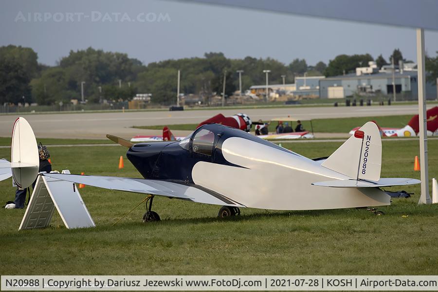 N20988, 1940 Culver LCA C/N 117, Culver LCA  C/N 117, NC20988