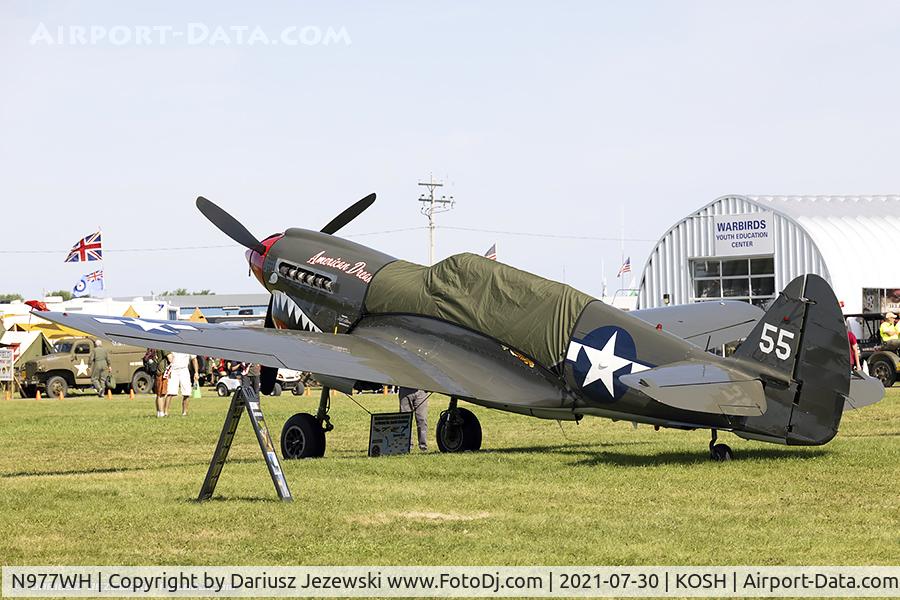 N977WH, 1942 Curtiss P-40N C/N 42-10497, Curtiss P-40N Warhawk  C/N 42-10497, NL977WH