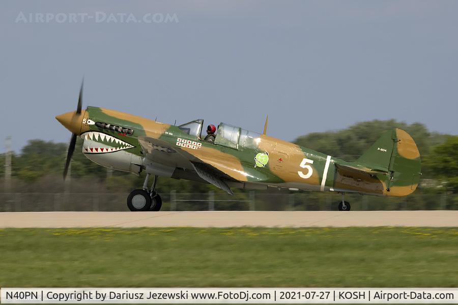N40PN, 1944 Curtiss P-40N Warhawk C/N 33109, Curtiss P-40N Warhawk  C/N 44-7369, NL40PN