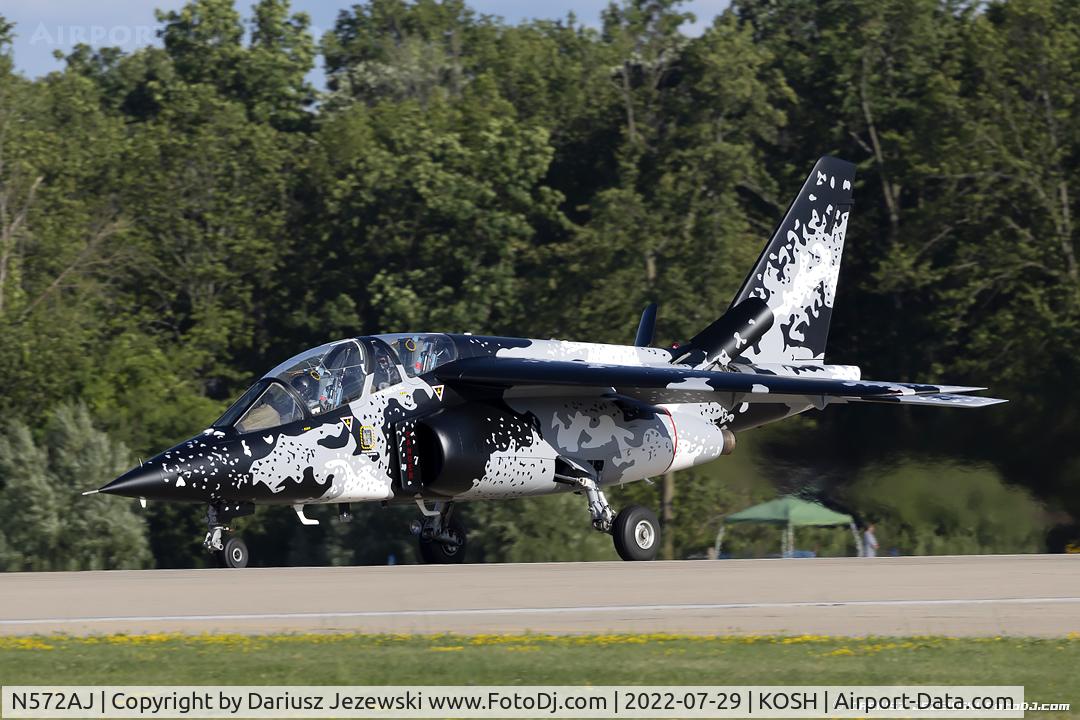 N572AJ, 1979 Dassault-Dornier Alpha Jet A C/N 0020, Dassault-Dornier Alpha Jet  C/N 20, N572AJ