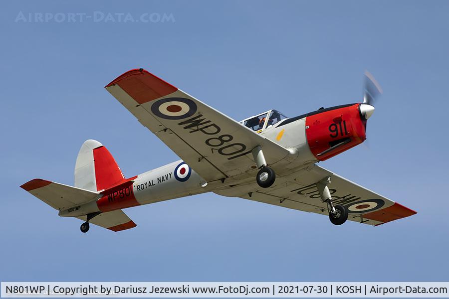 N801WP, 1952 De Havilland DHC-1 Chipmunk T.10 C/N C1/0693, De Havilland Canada DHC-1 Chipmunk T.10  C/N C1/0693, N801WP