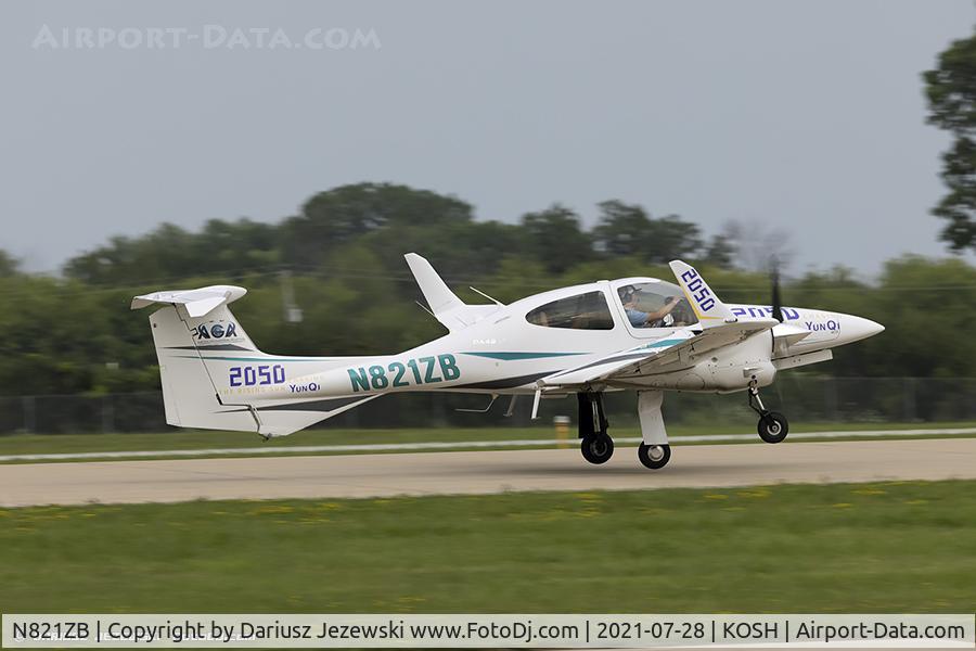 N821ZB, Diamond DA-42NG Twin Star C/N 42.N003, Diamond DA-42NG Twin Star  C/N 42.N003, N821ZB