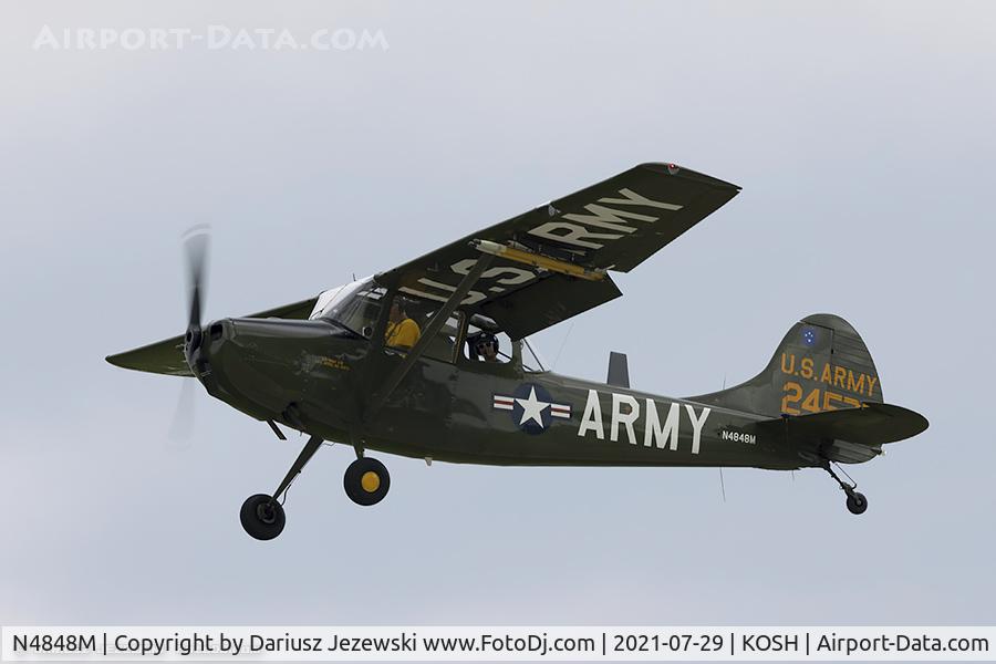 N4848M, Cessna L-19 C/N 24575, Cessna L-19 Bird Dog  C/N 24575, N4848M