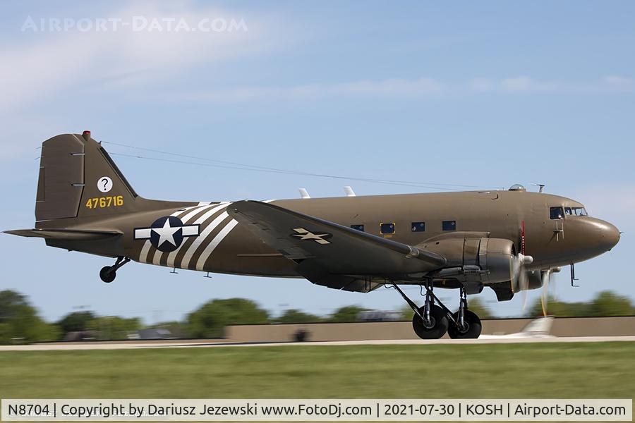 N8704, 1944 Douglas DC3C-S4C4G (TC-47B-30-DK) C/N 33048, Douglas DC-3C-S4C4G 