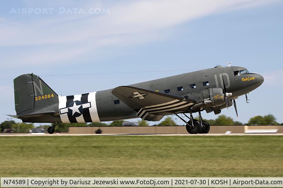 N74589, 1943 Douglas DC3C-S1C3G (C-47A) C/N 9926, Douglas DC-3C-S1C3G 