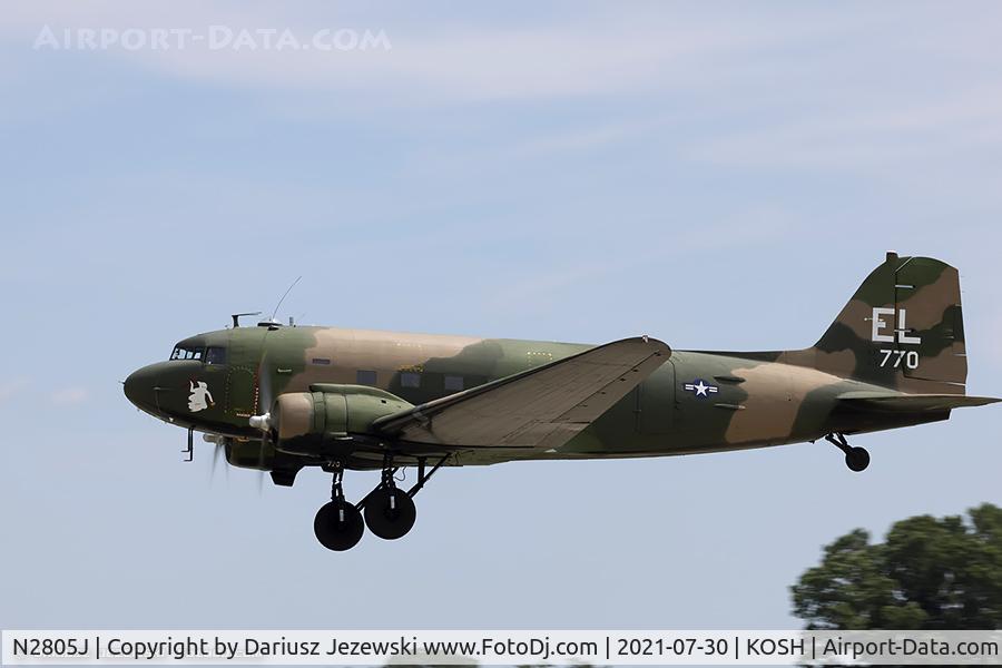 N2805J, 1944 Douglas DC3C-R-1830-90C C/N 20835, Douglas DC-3C-R-1830-90C 