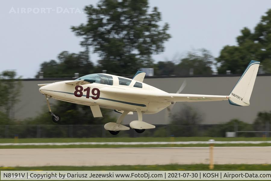 N8191V, 1999 Co-Z Cozy Mark IV C/N 237, Cozy Mk.IV  C/N 237, N8191V