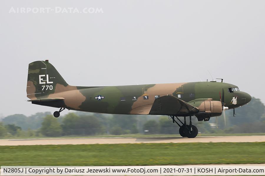 N2805J, 1944 Douglas DC3C-R-1830-90C C/N 20835, Douglas DC-3C-R-1830-90C 