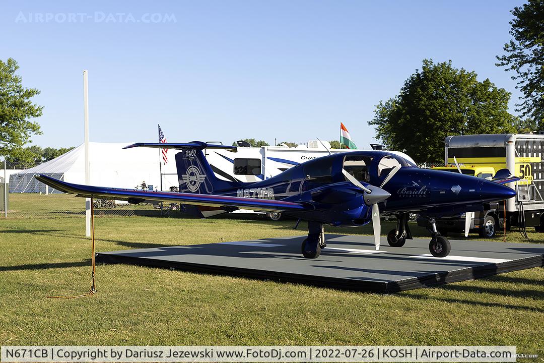 N671CB, 2019 Diamond DA-62 C/N 62.C017, Diamond DA-62  C/N 62.C017, N671CB