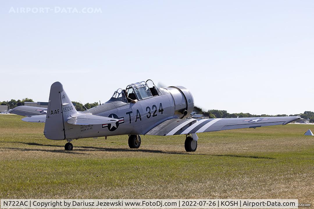 N722AC, North American AT-6G Texan C/N 168-346 (49-3242), North American AT-6G Texan  C/N 168-346 (49-3242), N722AC