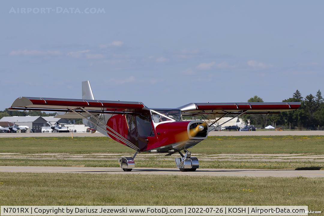 N701RX, 2018 Zenith 701.1 C/N 1, Zenith CH-701 C/N 1, N701RX