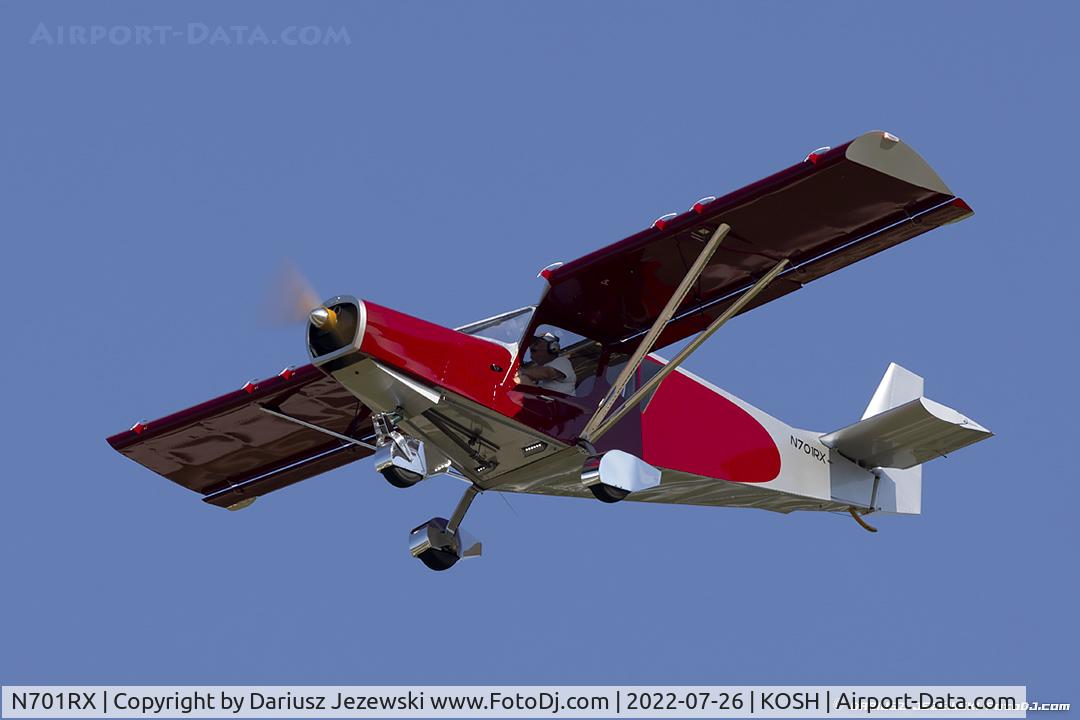 N701RX, 2018 Zenith 701.1 C/N 1, Zenith CH-701 C/N 1, N701RX
