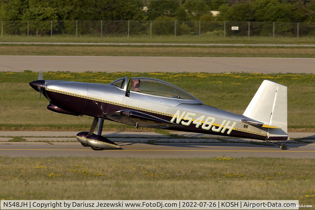 N548JH, 2007 Vans RV-8 C/N 54806, Vans RV-8  C/N 54806, N548JH