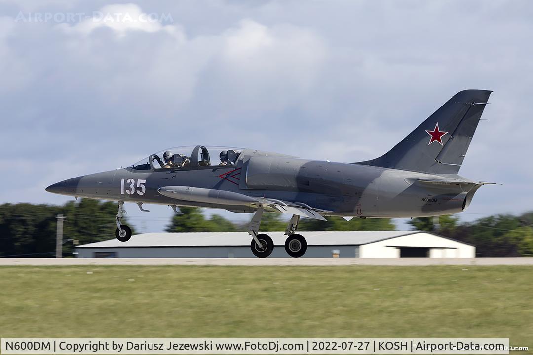 N600DM, 1984 Aero L-39 Albatros C/N 432935, Aero Vodochody L-39 Albatros  C/N 432935, N600DM
