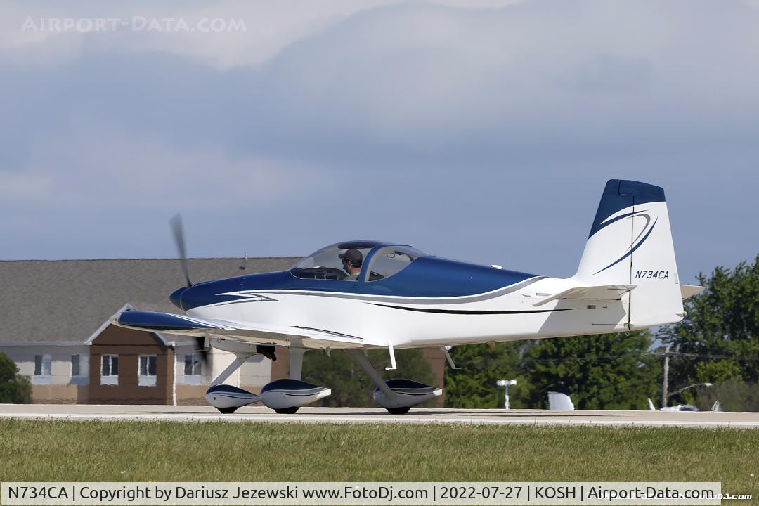 N734CA, 2008 Vans RV-7A C/N 71088, Vans RV-7A  C/N 71088, N734CA