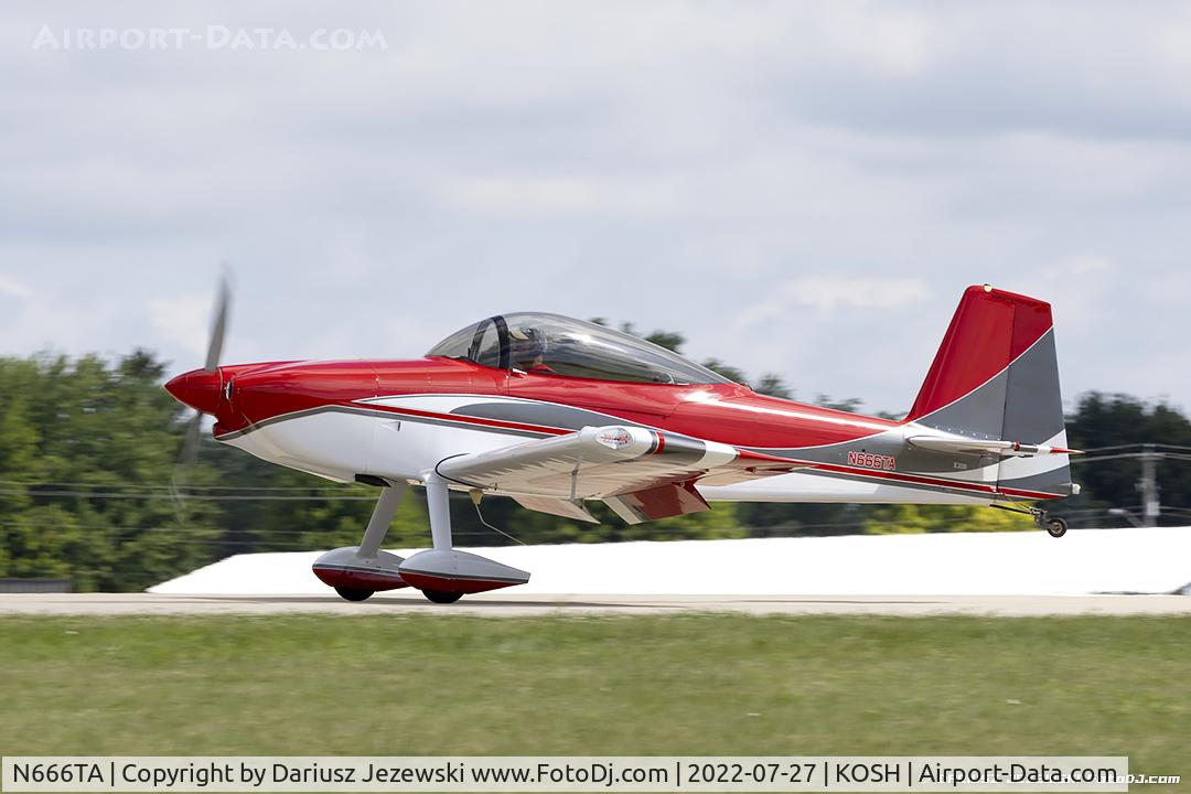 N666TA, 2014 Vans RV-8 C/N 999, Vans RV-8  C/N 999, N666TA