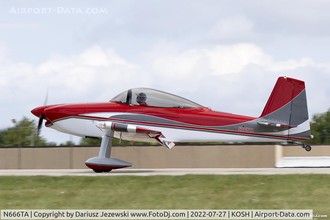 N666TA, 2014 Vans RV-8 C/N 999, Vans RV-8  C/N 999, N666TA