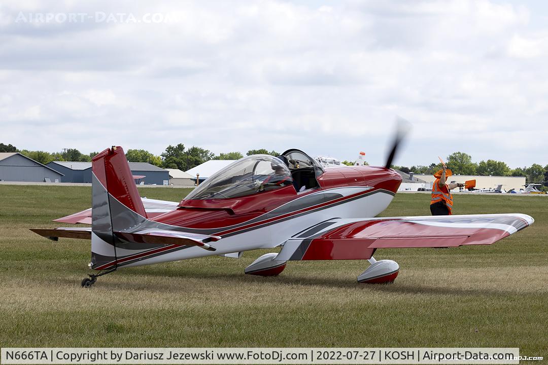 N666TA, 2014 Vans RV-8 C/N 999, Vans RV-8  C/N 999, N666TA
