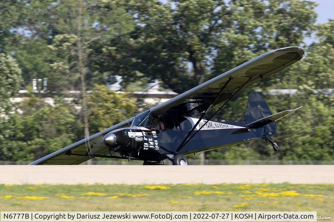 N6777B, 1956 Piper PA-18A-150 Super Cub C/N 18-5011, Franklin Airshows Piper PA-18A-150 Super Cub  C/N 18-5011, N6777B