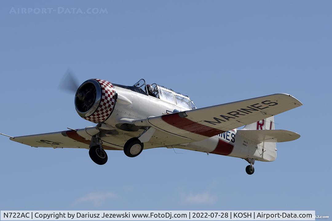 N722AC, North American AT-6G Texan C/N 168-346 (49-3242), North American AT-6G Texan  C/N 168-346 (49-3242), N722AC