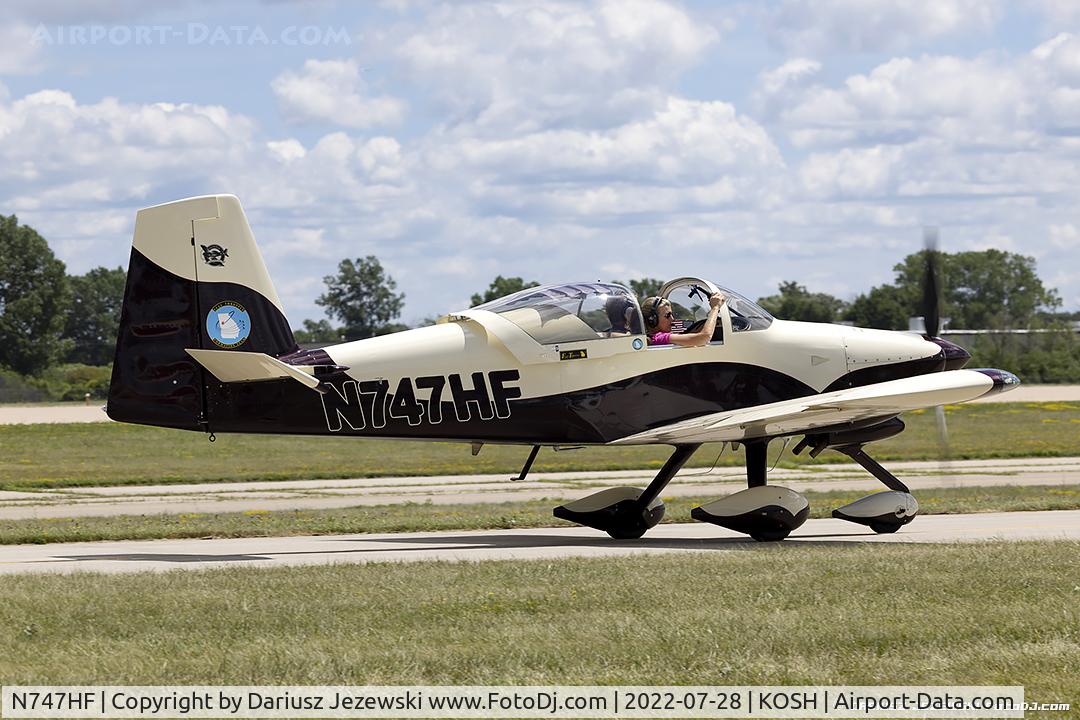 N747HF, Vans RV-7A C/N 71276, Vans RV-7A  C/N 71276, N747HF