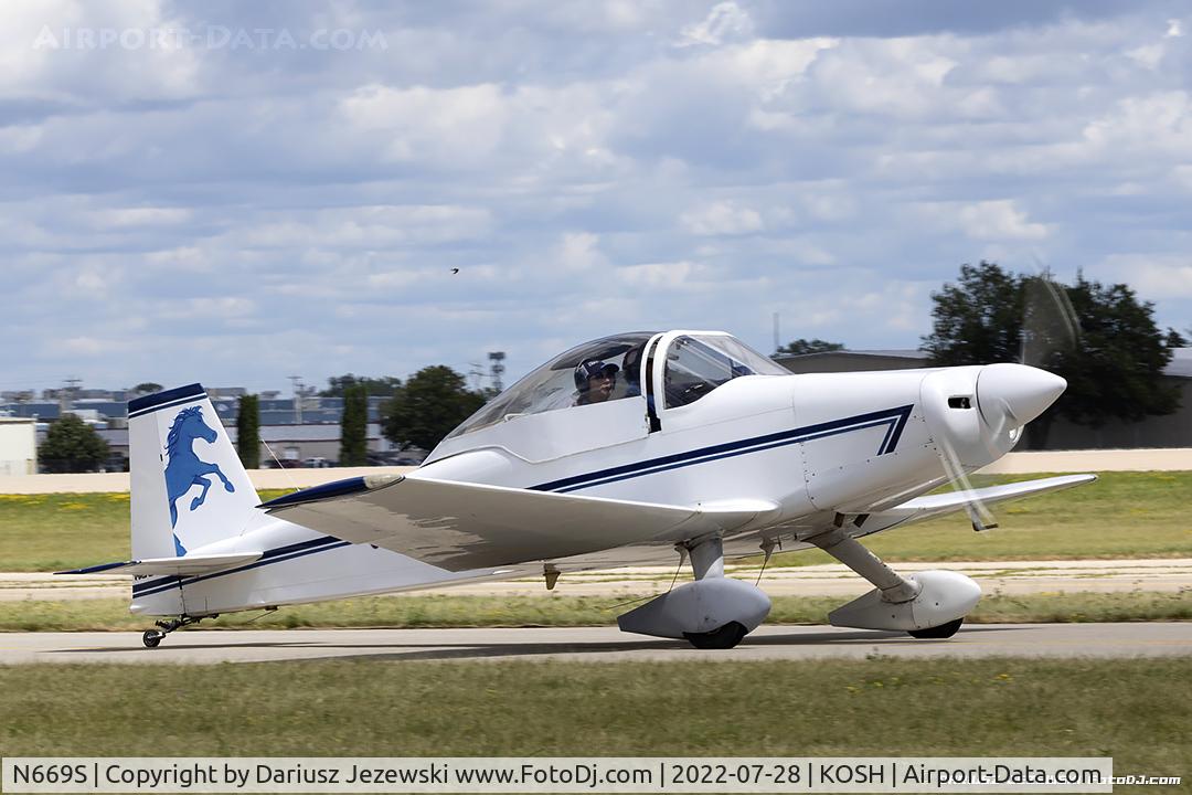 N669S, 1996 Bushby Mustang II C/N 7095, Mustang  C/N 7095, N669S