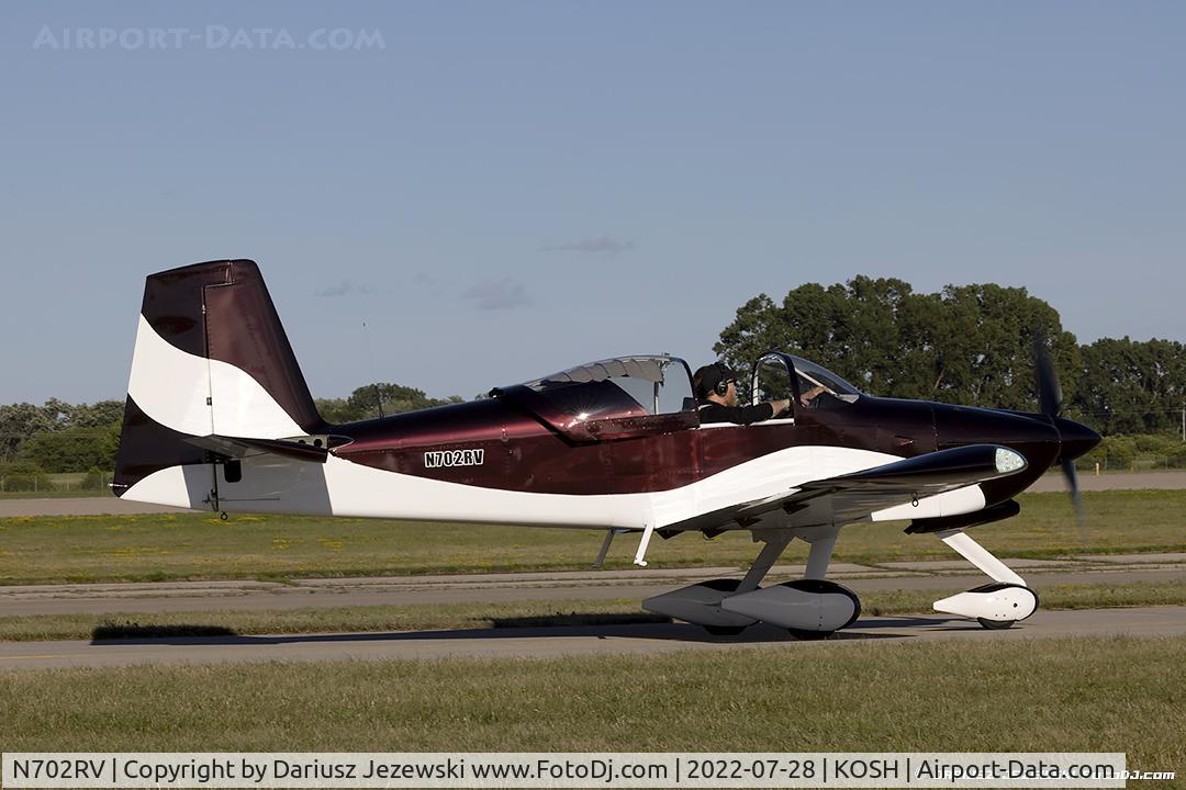 N702RV, 2018 Vans RV-9A C/N 92231, Vans RV-9A  C/N 92231, N702RV