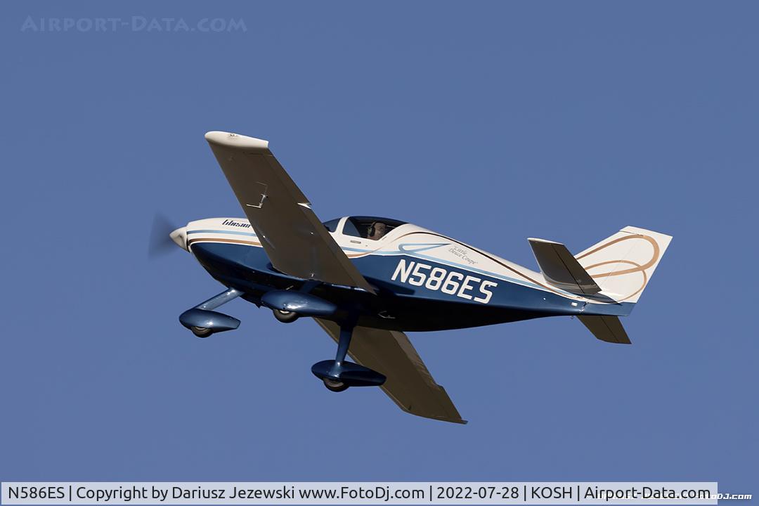 N586ES, 1989 Stoddard-Hamilton Glasair C/N 684, Stoddard-Hamilton Glasair  C/N 684, N586ES