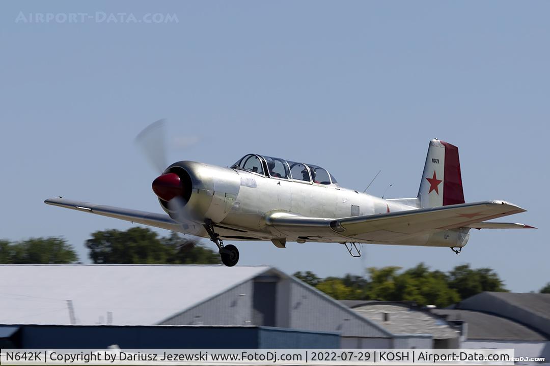 N642K, 1985 Nanchang CJ-6A C/N 4232013, Nanchang CJ-6A  C/N 4232013, N642K