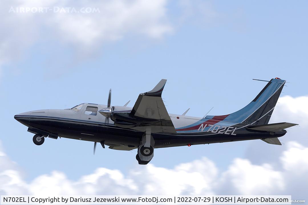 N702EL, 1981 Piper Aerostar 602P C/N 62P-0889-8165022, Piper 602P Sequoia  C/N 62P08898165022, N702EL