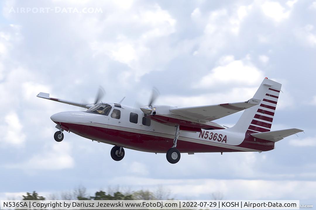 N536SA, 1973 Aero Commander 500 S C/N 3169, Aero Commander 500 S  C/N 3169, N536SA