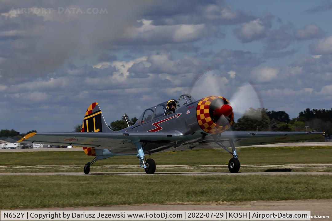 N652Y, 2004 Yakovlev (Aerostar) Yak-52TW C/N 0412510, Yakovev Yak-52TW  C/N 412510, N652Y