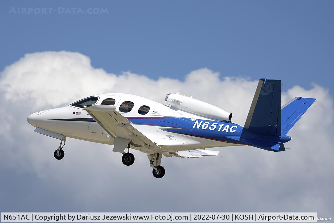 N651AC, 2019 Cirrus SF50 Vision C/N 0153, Cirrus SF50 Vision  C/N 153, N651AC
