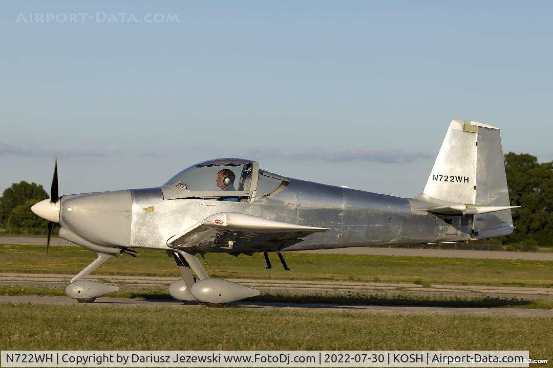 N722WH, 2007 Vans RV-9A C/N 90691, Vans RV9-A  C/N 90691, N722WH