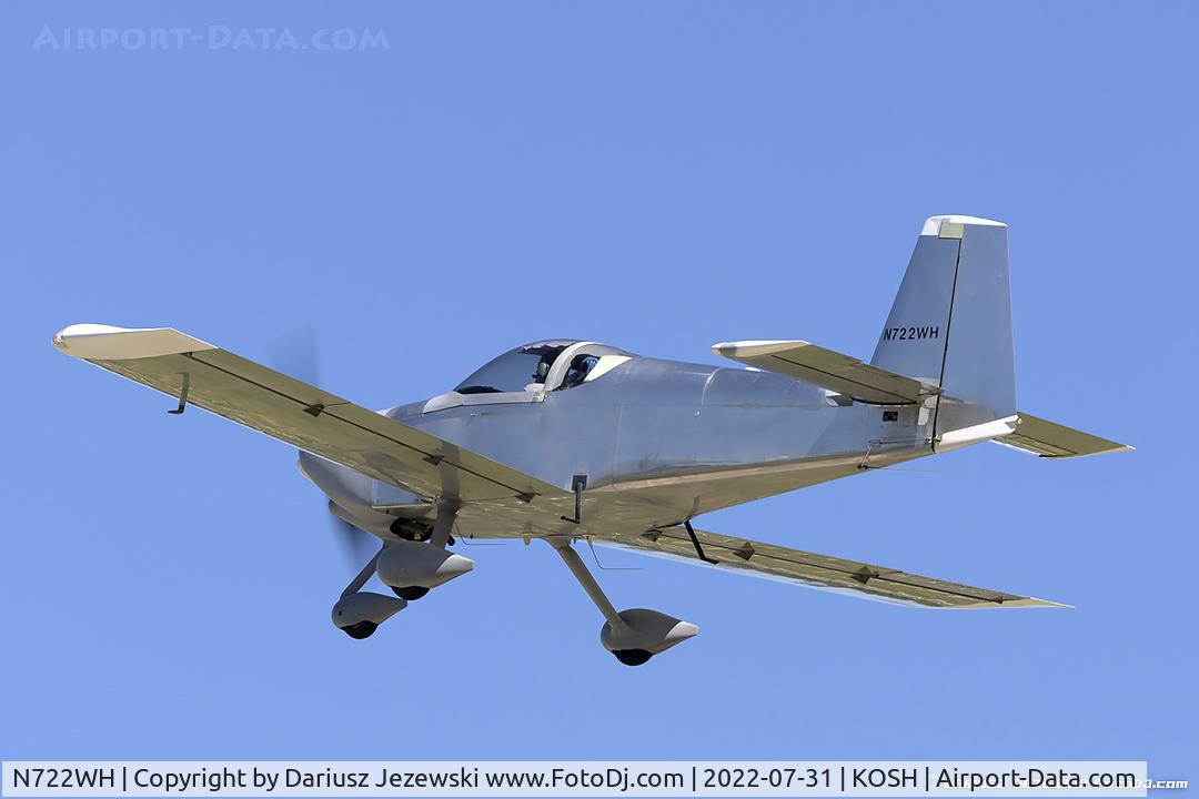 N722WH, 2007 Vans RV-9A C/N 90691, Vans RV9-A  C/N 90691, N722WH