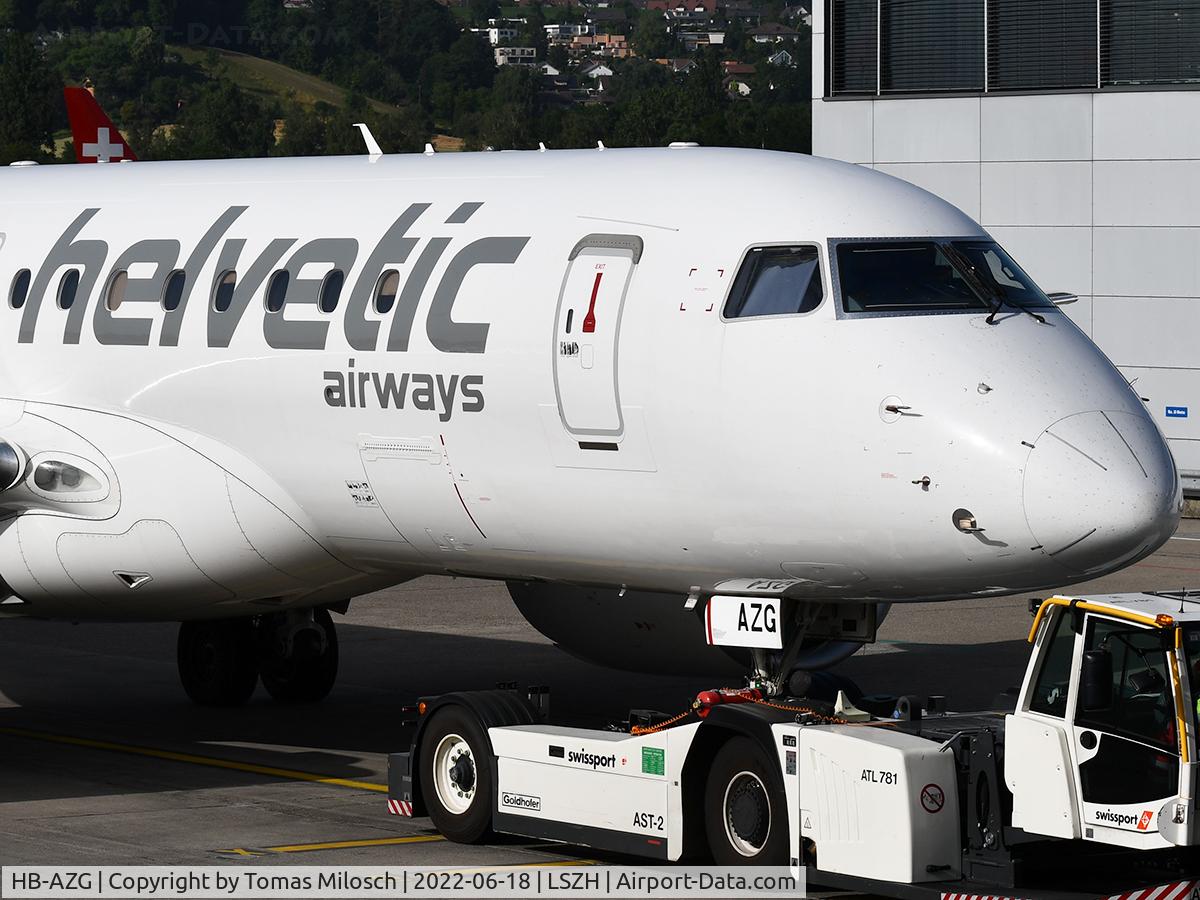 HB-AZG, Embraer 190-E2 (ERJ-190-300) C/N 19020036, 
