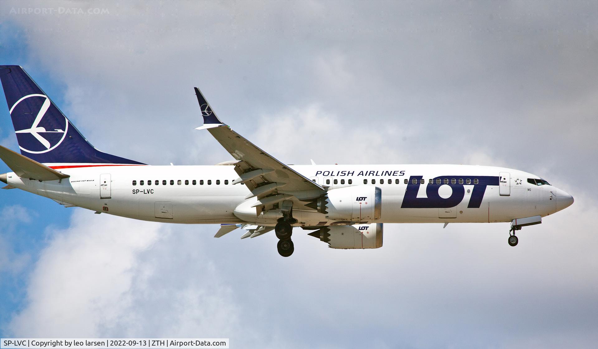 SP-LVC, 2018 Boeing 737-8 MAX C/N 43347, Zakynthos 13.9.2022