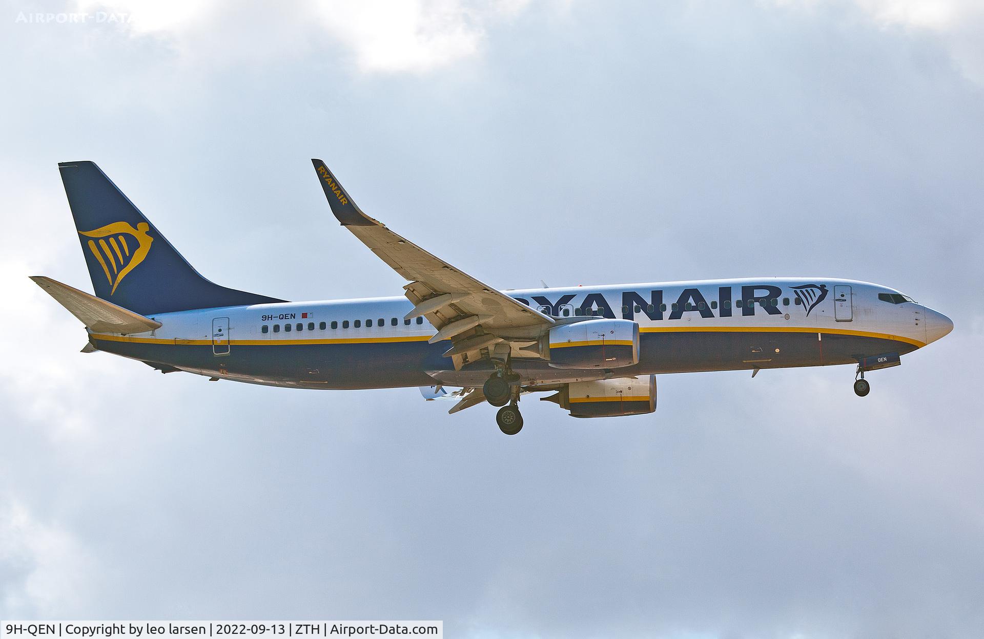 9H-QEN, 2018 Boeing 737-8AS C/N 44827, Zkynthos 13.9.2022