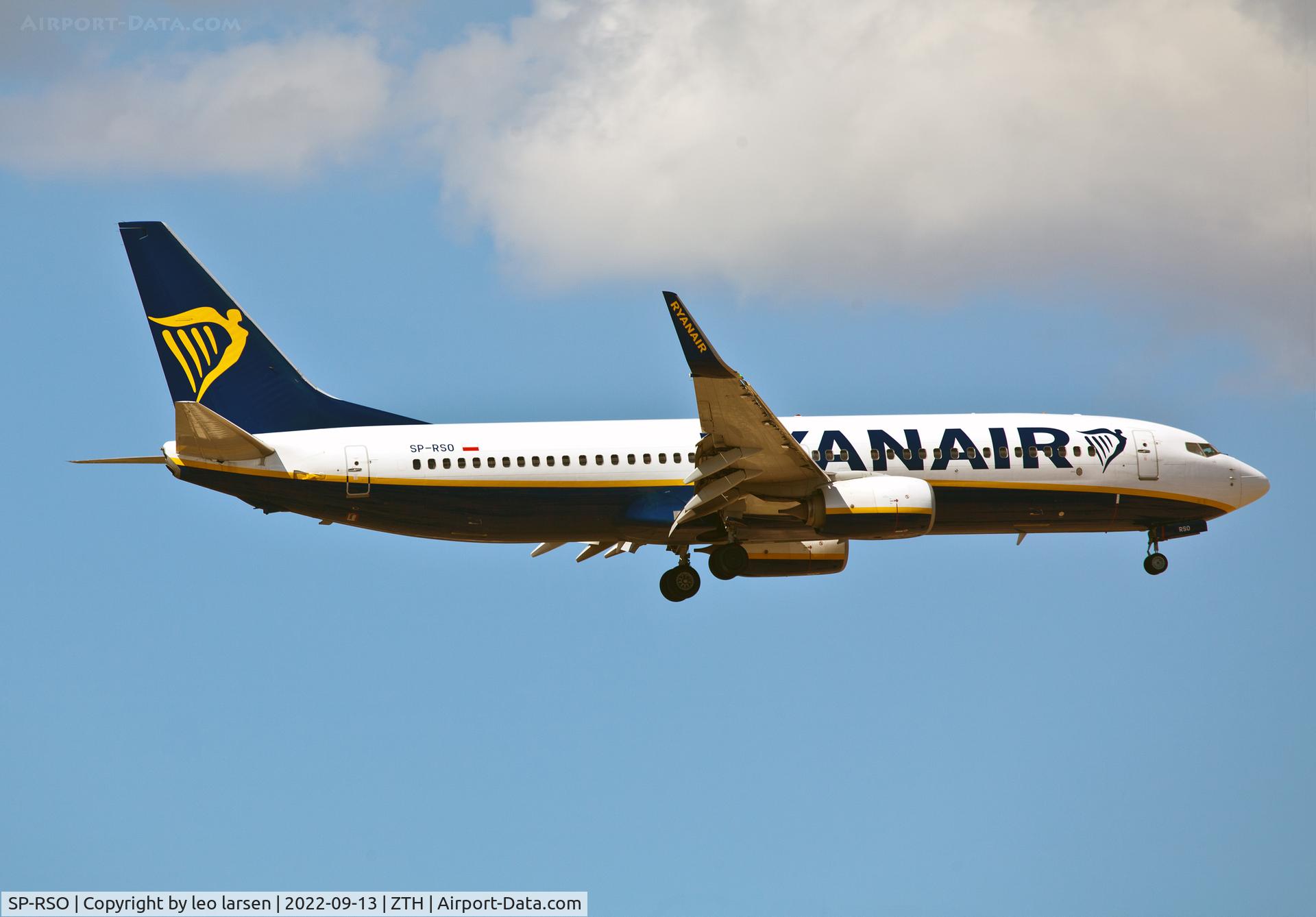 SP-RSO, 2017 Boeing 737-8AS C/N 44796, Zakynthos 13.9.2022