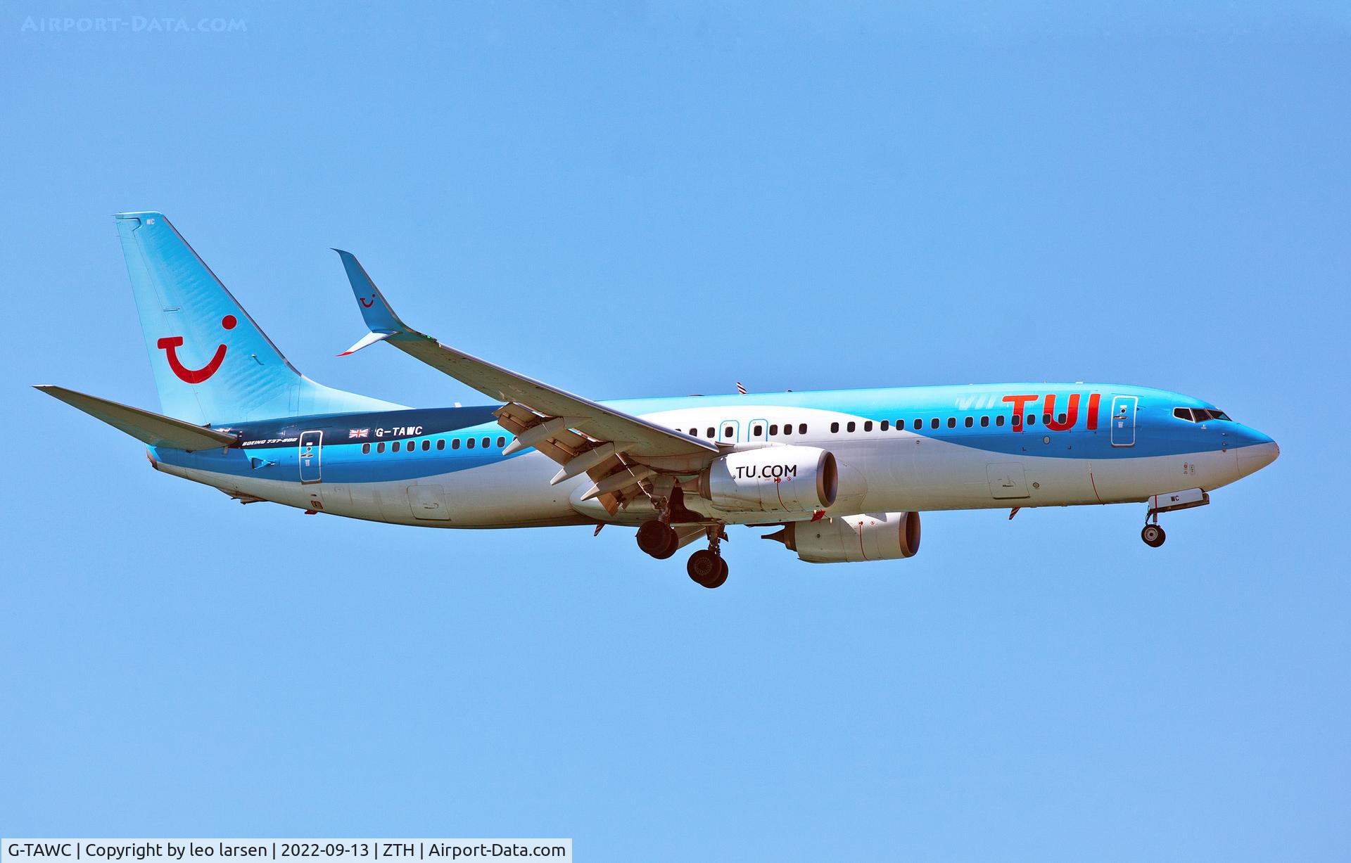 G-TAWC, 2012 Boeing 737-8K5 C/N 39922, Zakynthos 13.9.2022