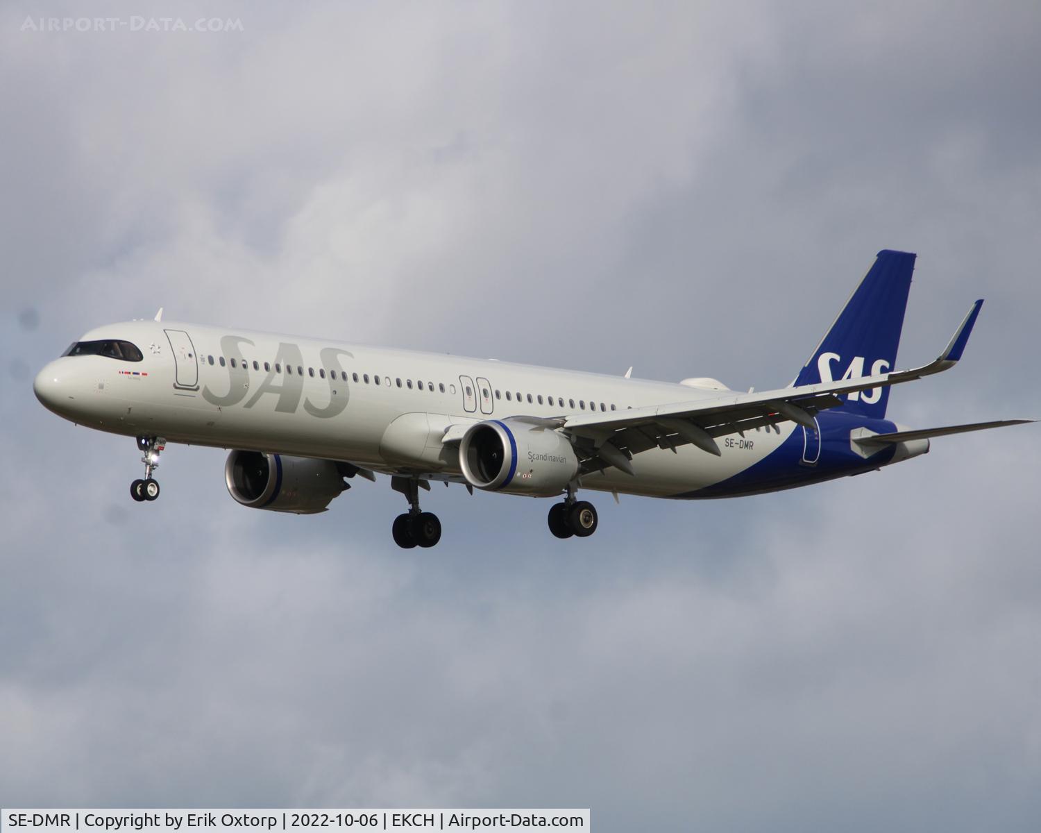 SE-DMR, 2021 Airbus A321-253NX C/N 10408, SE-DMR landing rw 22L