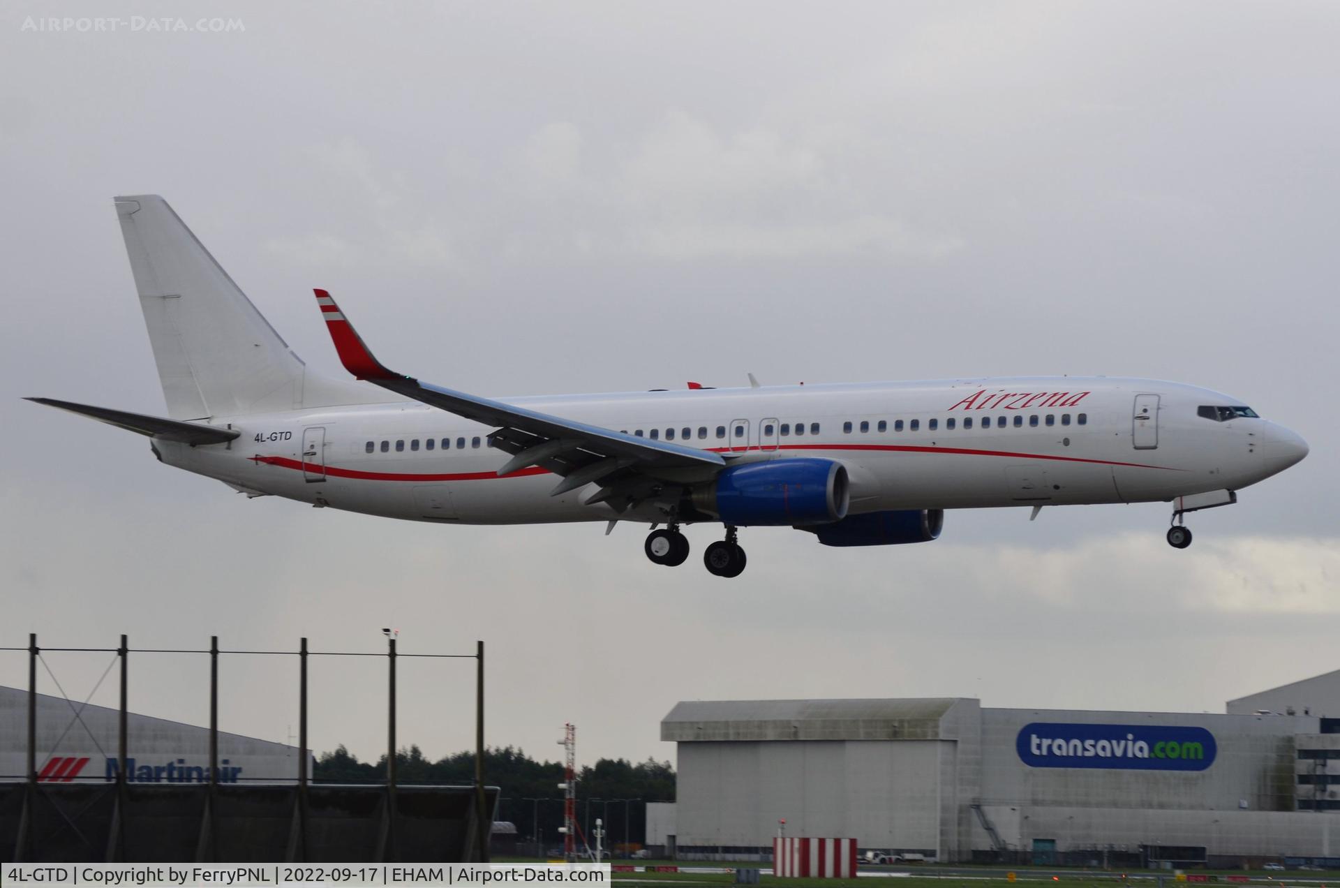 4L-GTD, 2008 Boeing 737-8FH C/N 35105, Arrival of Airzena B738