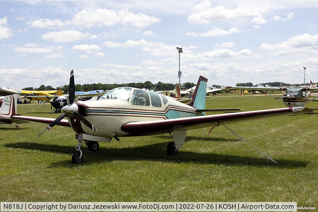 N818J, 1962 Beech 35-B33 Debonair C/N CD-477, Beech 35-B33 Debonair  C/N CD-477, N818J