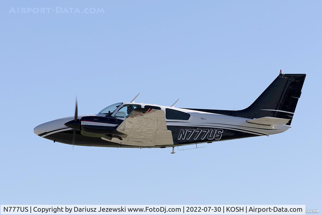 N777US, 1966 Beech C55 Baron (95-C55) C/N TE-182, Beech 95-C55 Baron  C/N TE-182, N777US
