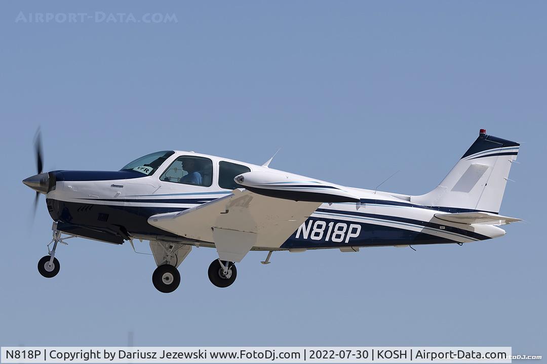 N818P, 1986 Beech A36 Bonanza 36 C/N E-2352, Beech A36 Bonanza  C/N E-2352, N818P