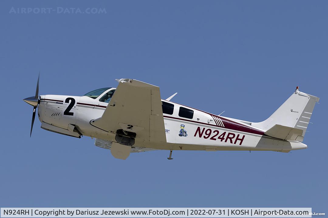 N924RH, 1978 Beech A36 Bonanza 36 C/N E-1288, Beech A36 Bonanza 36  C/N E-1288, N924RH