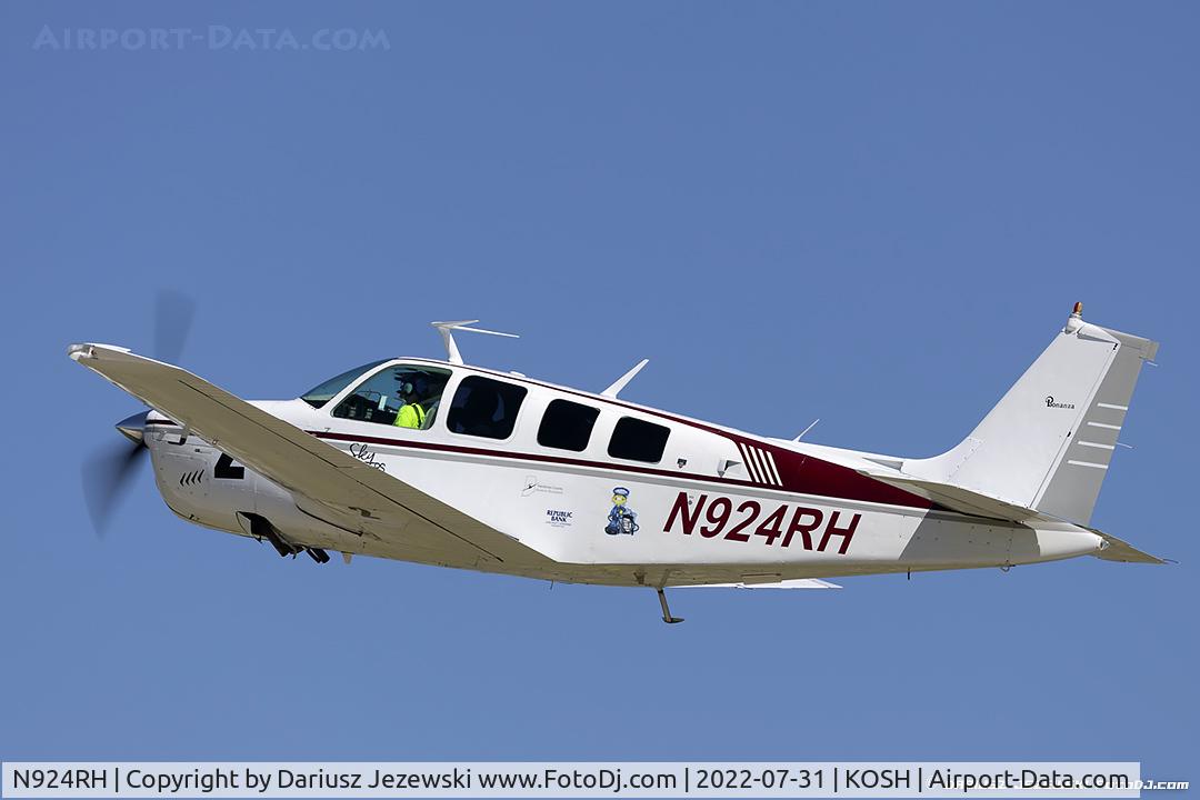 N924RH, 1978 Beech A36 Bonanza 36 C/N E-1288, Beech A36 Bonanza 36  C/N E-1288, N924RH
