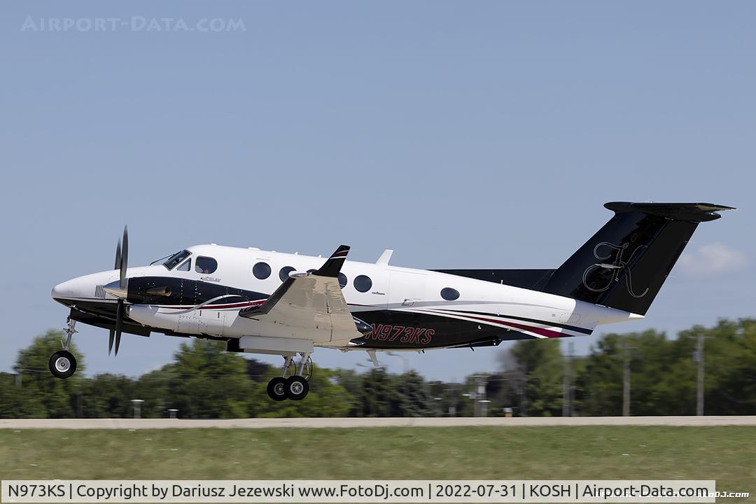 N973KS, 1986 Beech 300 Super King Air C/N FA-107, Beech B300 Super King Air  C/N FA107, N973KS