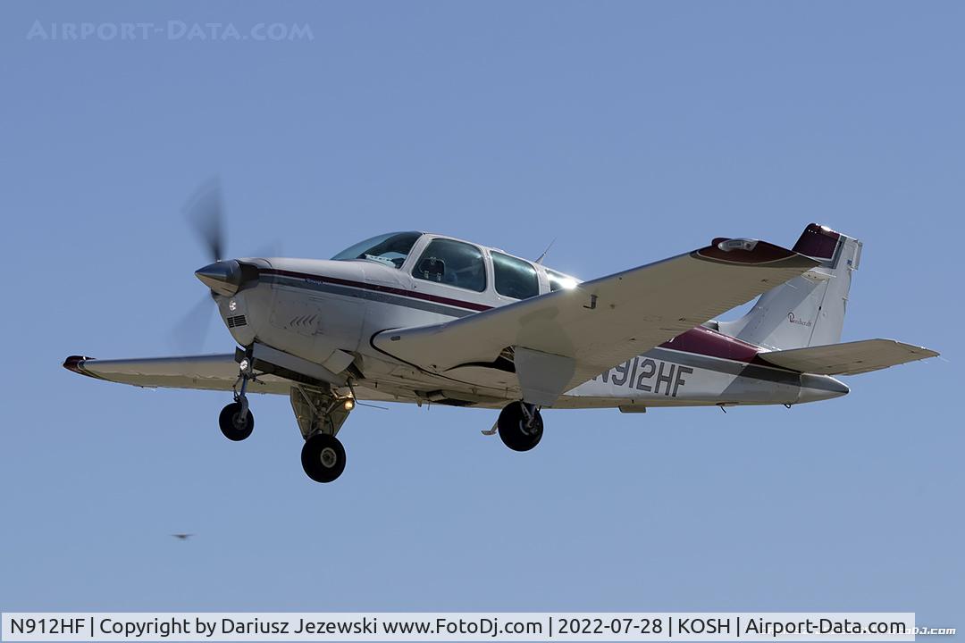 N912HF, 1990 Beech F33A Bonanza C/N CE-1540, Beech F33A Bonanza  C/N CE-1540, N912HF